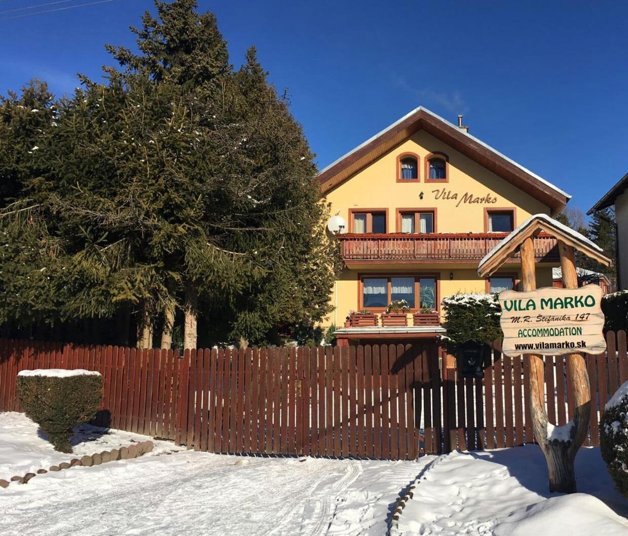 Vila Marko Nová Lesná Eksteriør billede